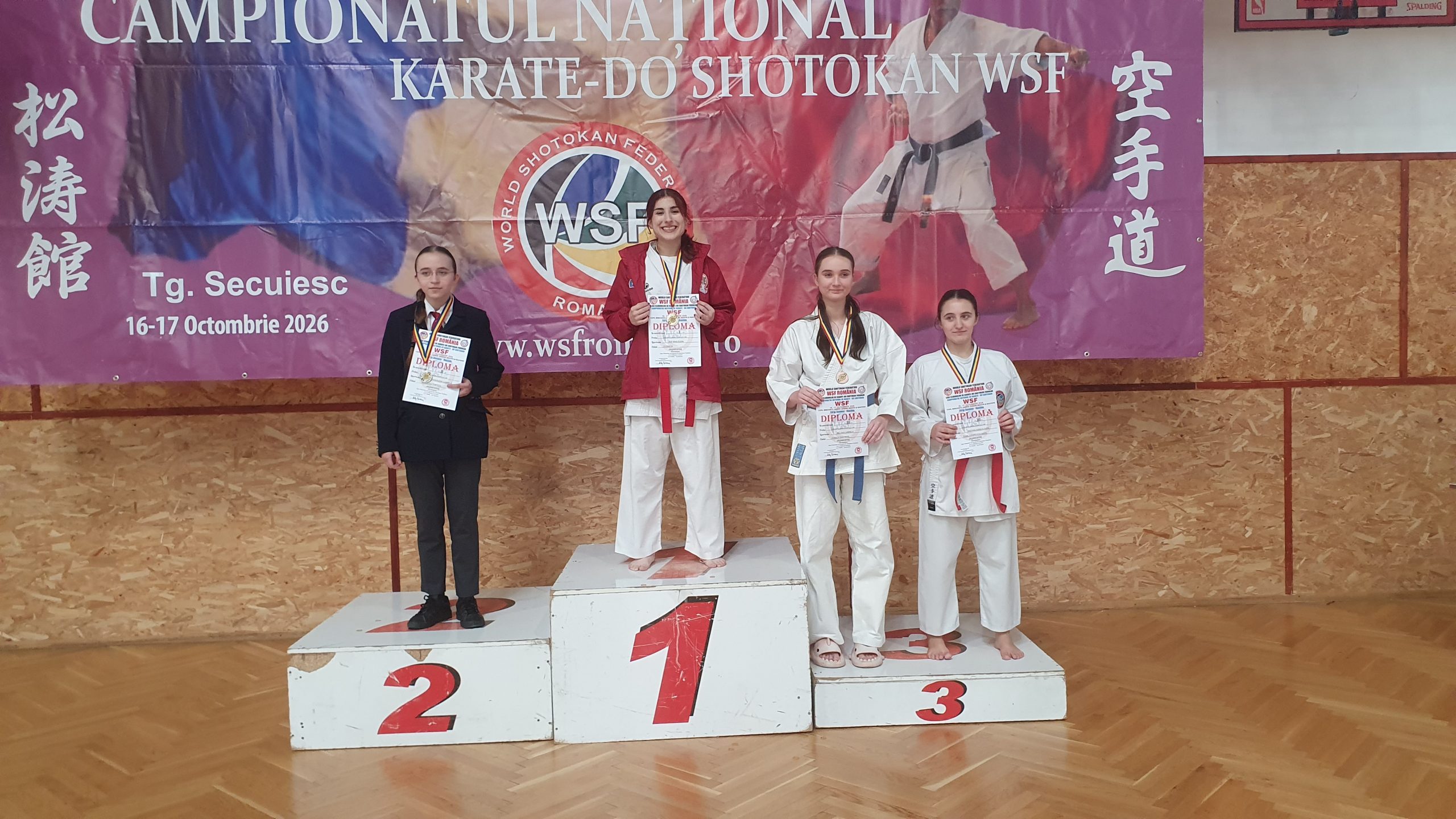 CAMPIONATUL NATIONAL/CUPA ROMÂNIEI LA KARATE SHOTOKAN TG. SECUIESC 16-18.10.2026